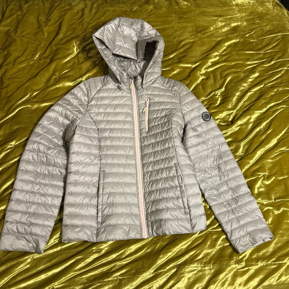 Nautica Gray puffer jacket